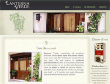 Tablet Screenshot of lanterna-verde.it